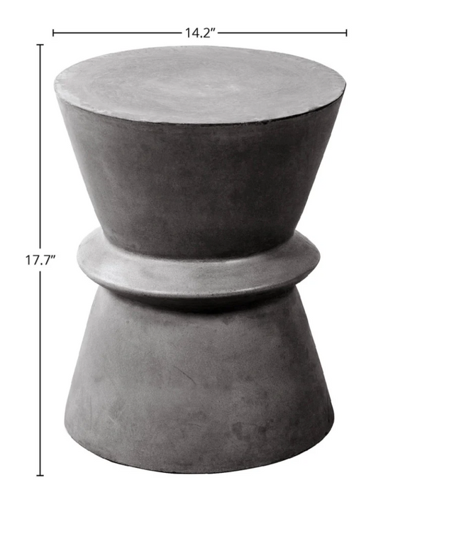 Concrete Hourglass